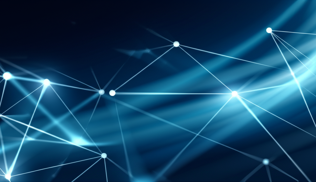 AI-generated abstract background representing global financial technology